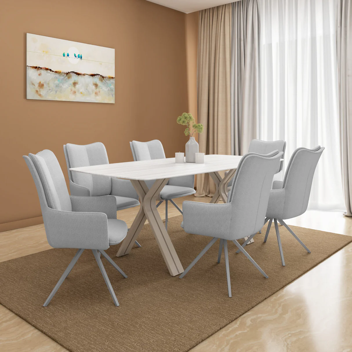 6-Seater Dining Set