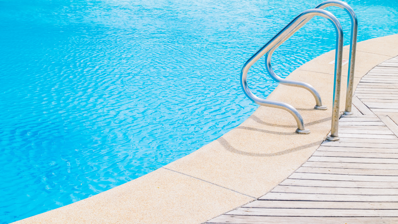 Villa swimming pool concept